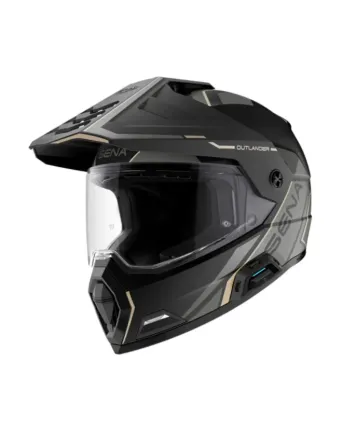 Каска SENA Outlander Flat Black