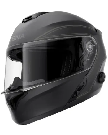 Каска SENA Outrush R Flip-Up BT 2206 Matt Black