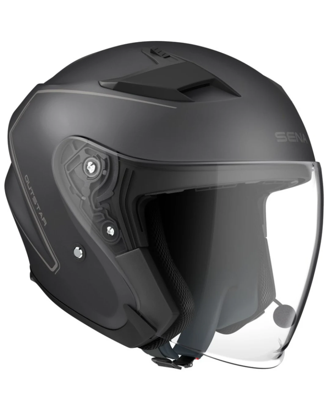 Каска SENA Outstar 2 2206 Matt Black