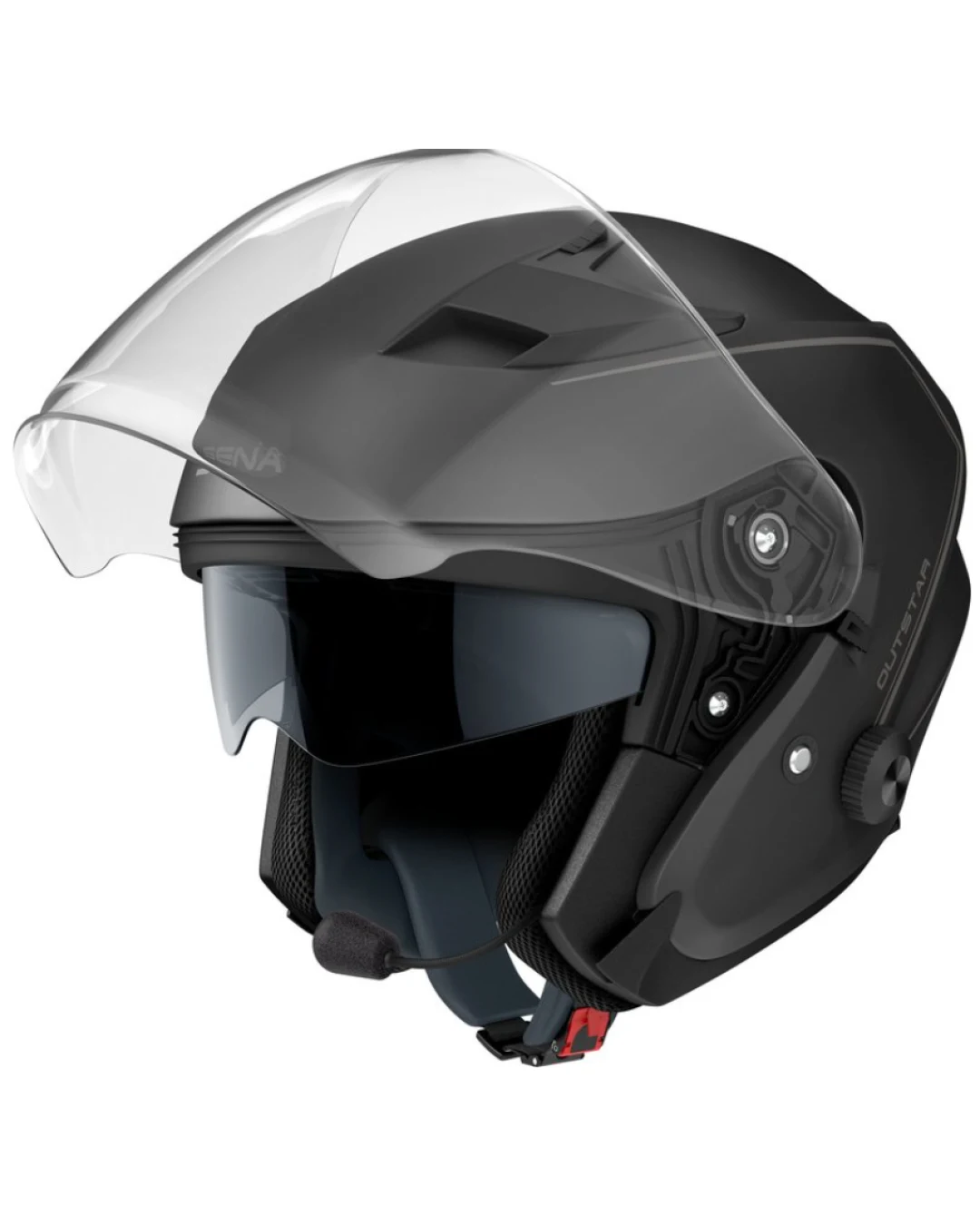 Каска SENA Outstar S Matt Black