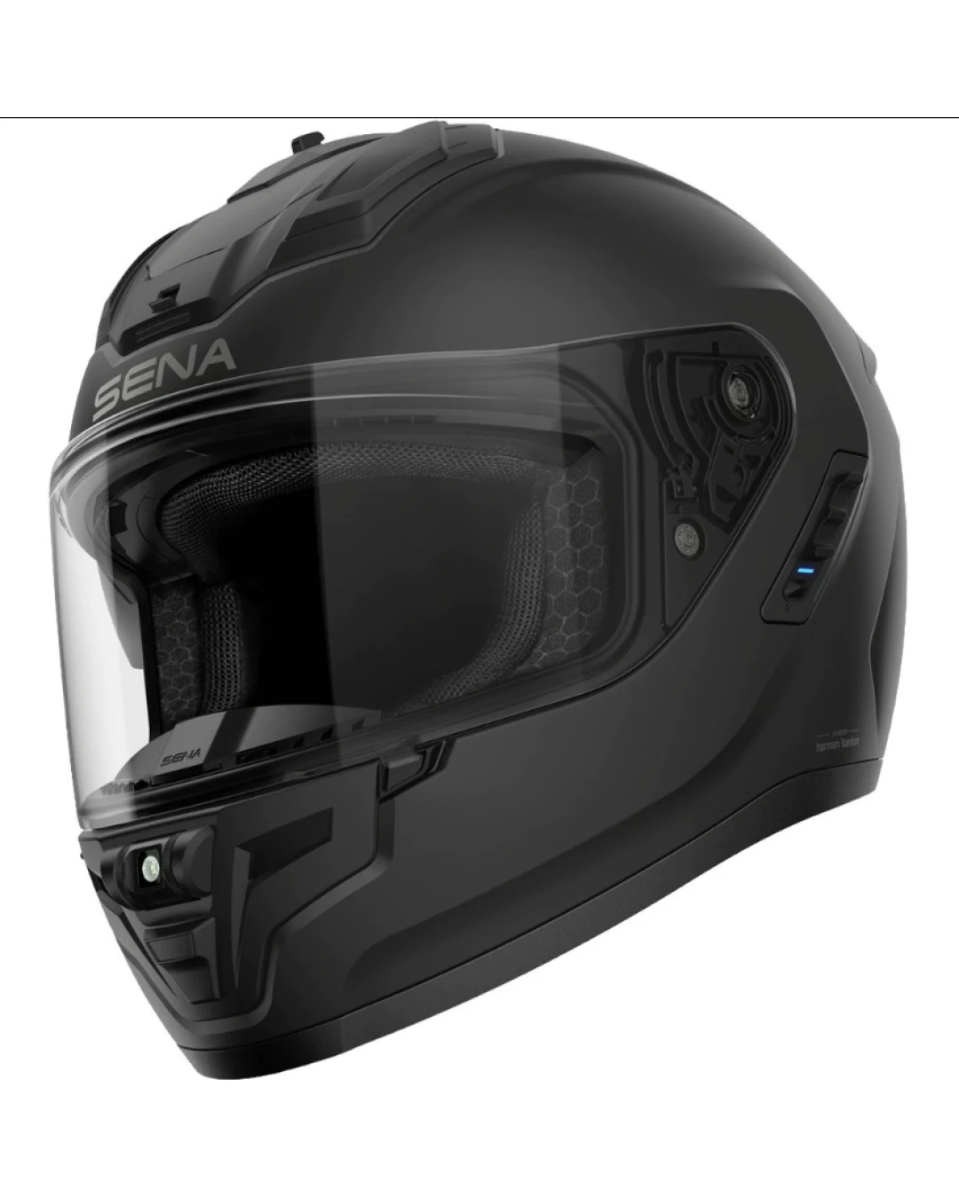 Каска SENA PHANTOM - ANC SMART MESH FLAT BLACK