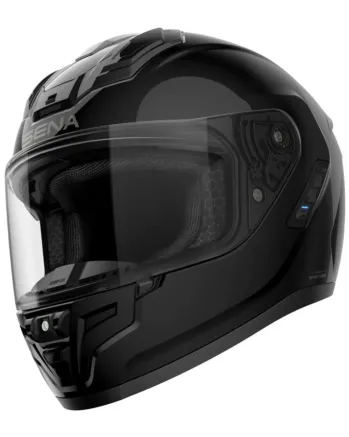 Каска SENA PHANTOM MESH GLOSSY BLACK