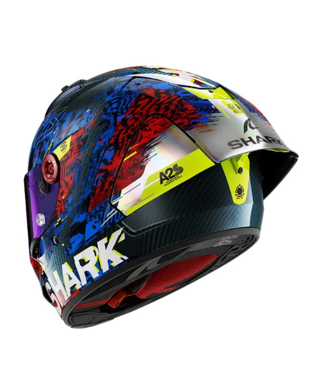 Каска SHARK AERON-GP FIM RACING SPEED-FANCY  BLACK/BLUE/RED