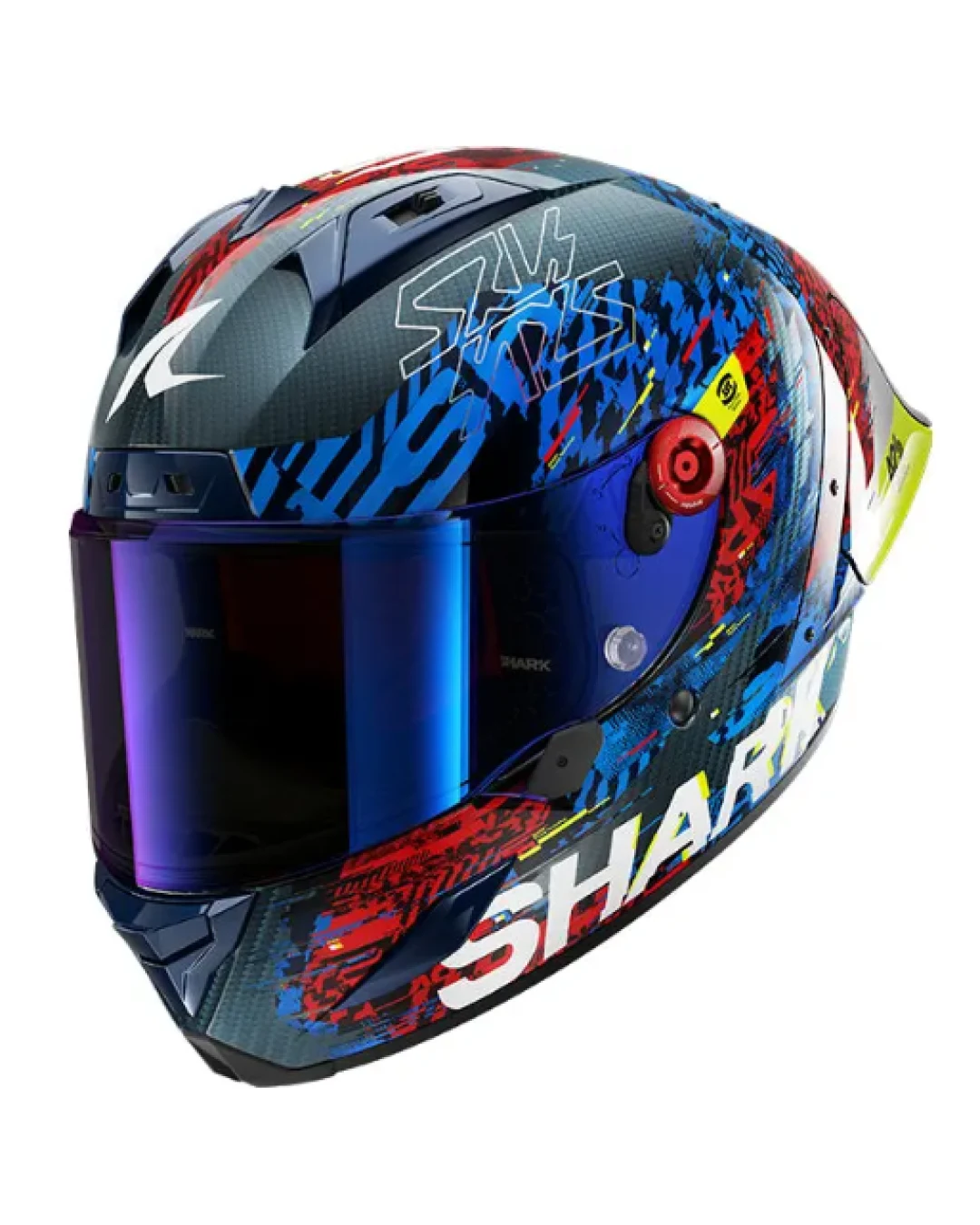 Каска SHARK AERON-GP FIM RACING SPEED-FANCY  BLACK/BLUE/RED