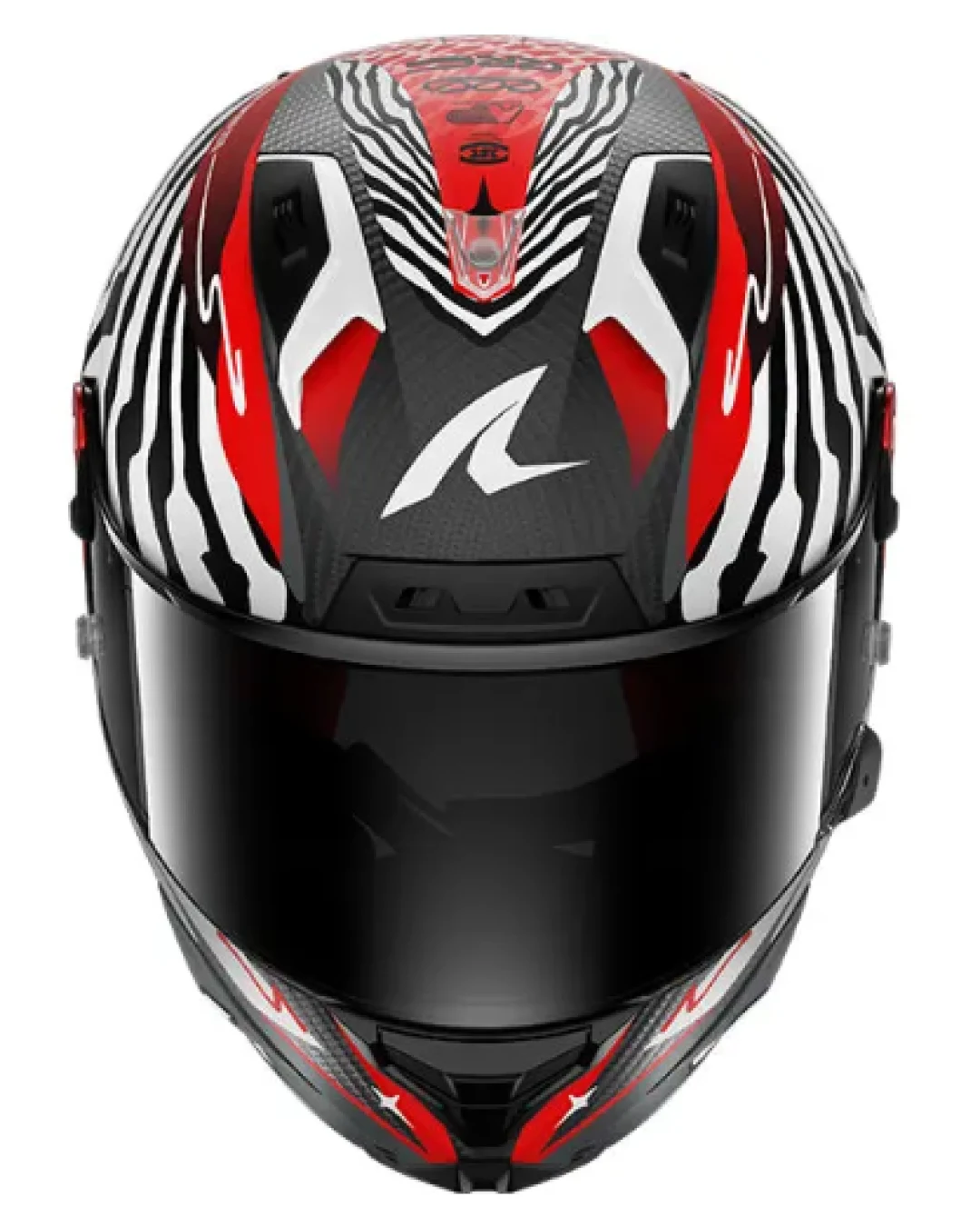 Каска SHARK AERON-GP FIM RACING SPEED-FANCY  BLACK/WHITE/RED