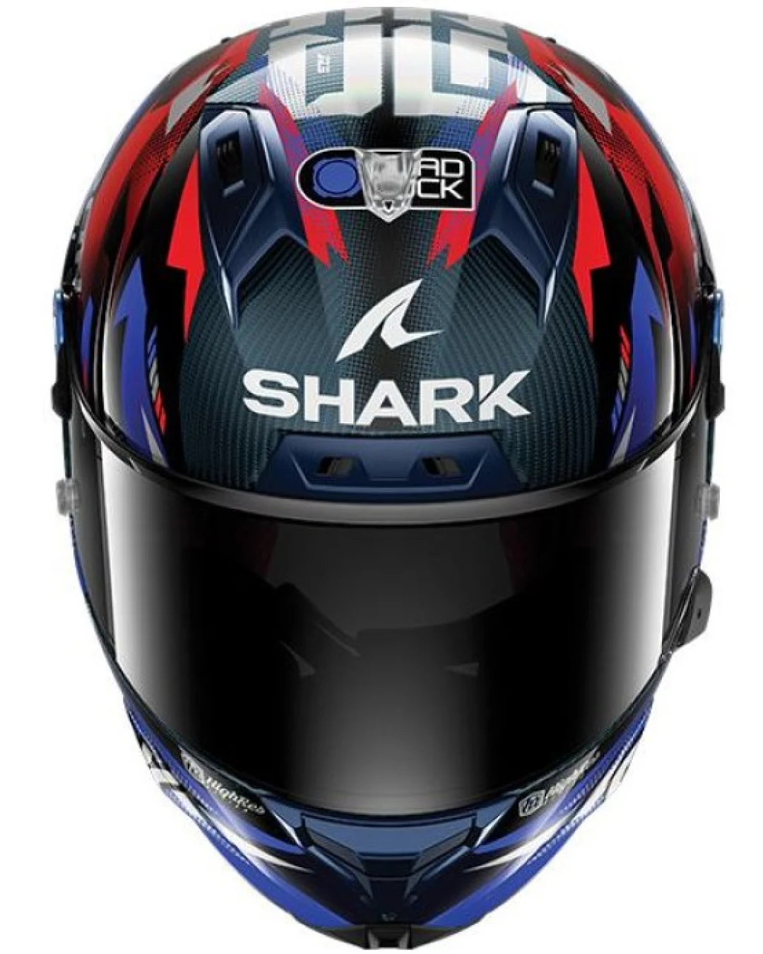 Каска SHARK Aeron-GP FIM Zarco Victory Blue Red Black