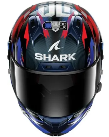 Каска SHARK Aeron-GP FIM Zarco Victory Blue Red Black