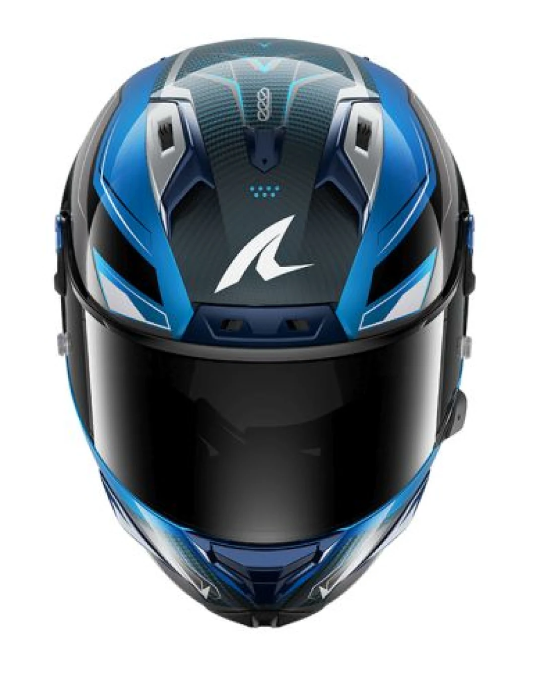 Каска SHARK AERON MEKARIUM BLUE/WHITE