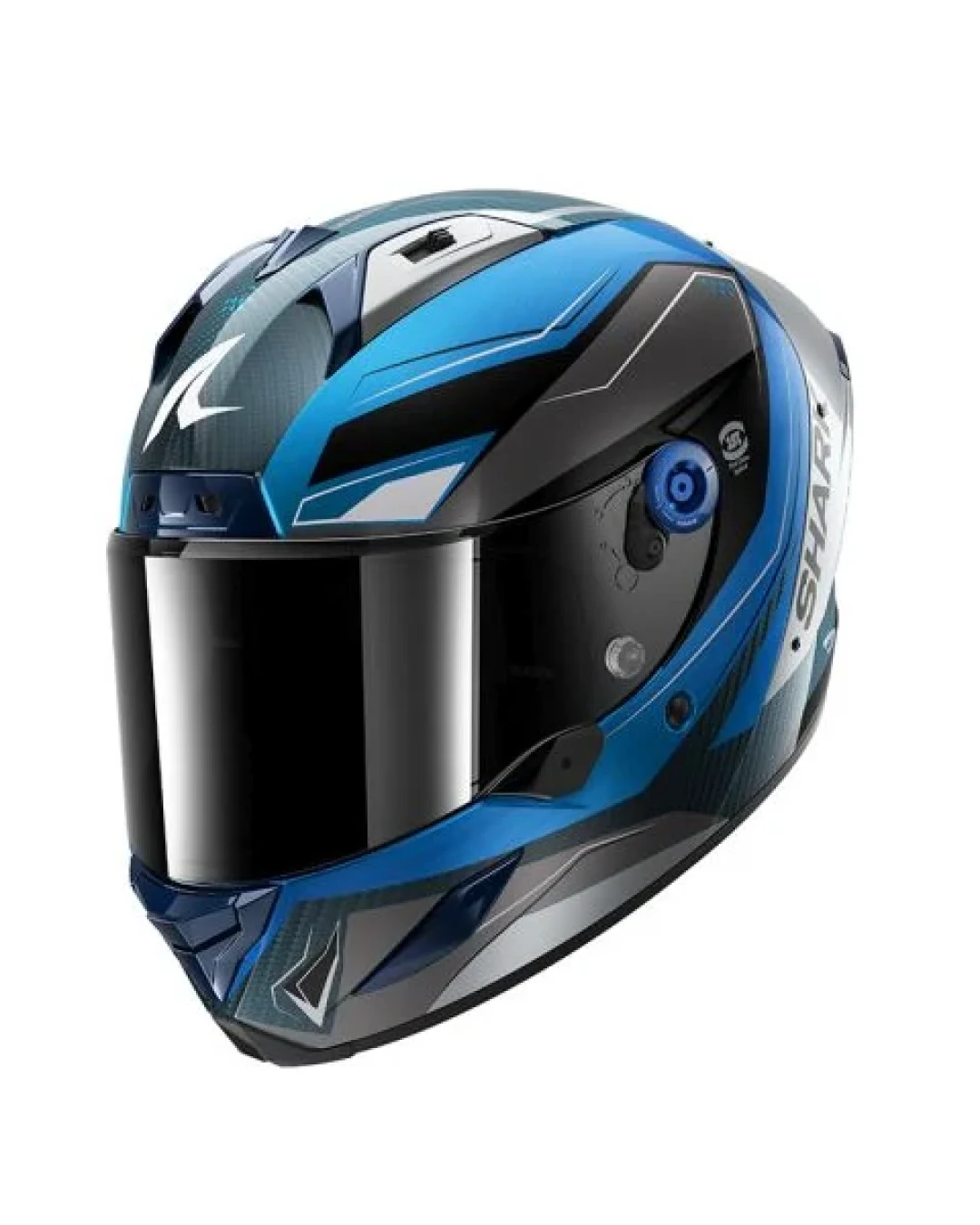 Каска SHARK AERON MEKARIUM BLUE/WHITE