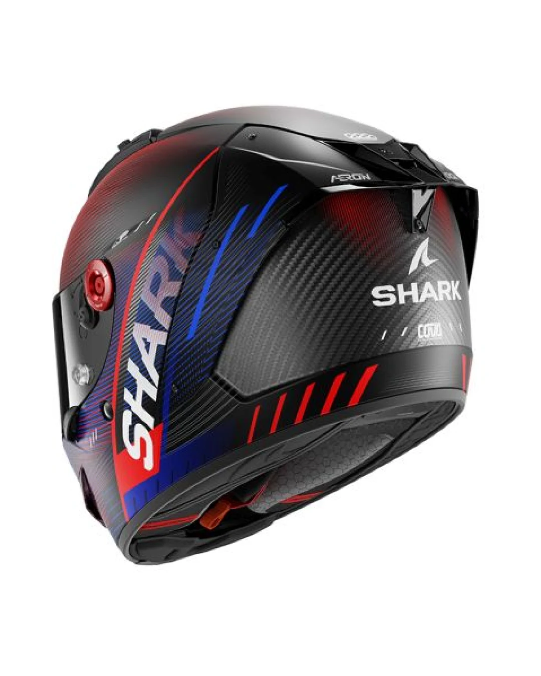 Каска SHARK AERON SPEED-TECH MAT BLACK/BLUE/RED