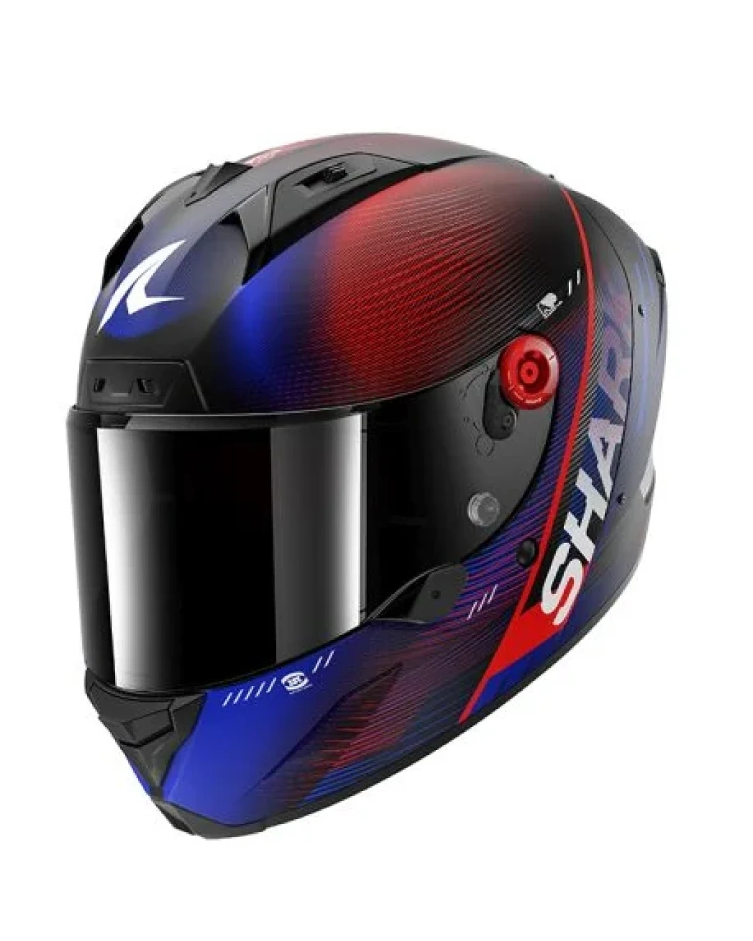 Каска SHARK AERON SPEED-TECH MAT BLACK/BLUE/RED