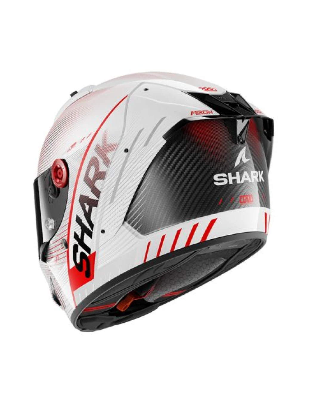 Каска SHARK AERON SPEED-TECH RED/WHITE