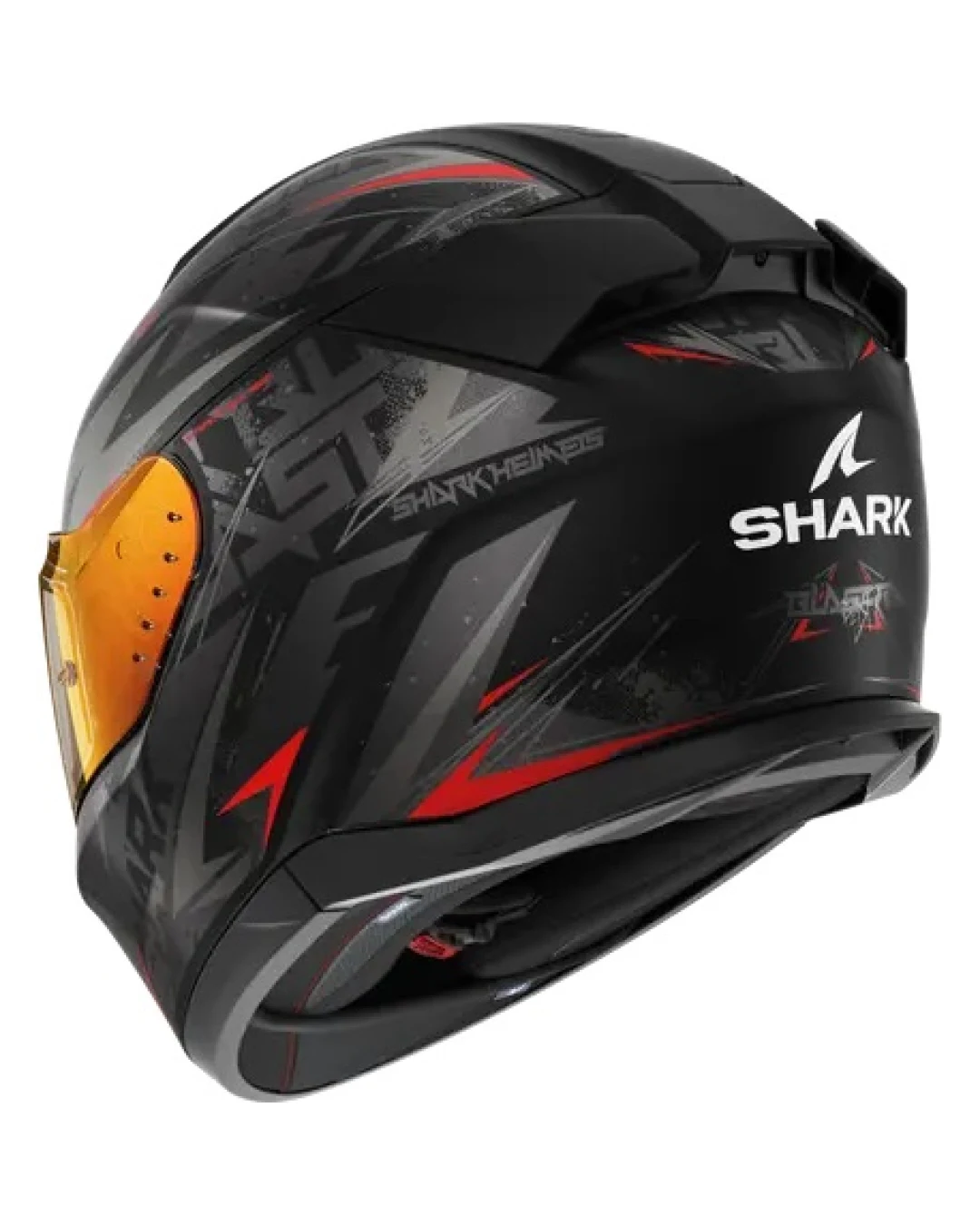 Каска SHARK D-SKWAL 3 BLAST-R MATT BLACK/GREY/RED