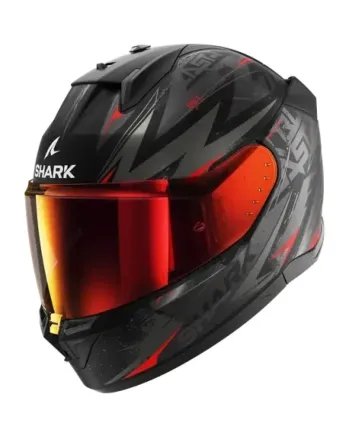 Каска SHARK D-SKWAL 3 BLAST-R MATT BLACK/GREY/RED