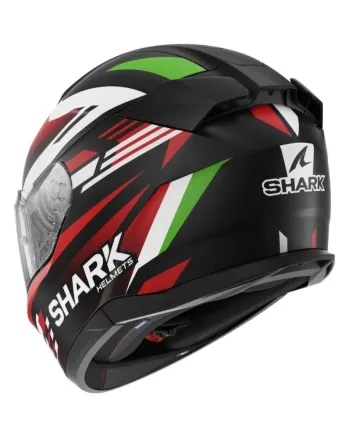 Каска SHARK D-SKWAL 3 FIRSTLAP MAT BK/GR/RD