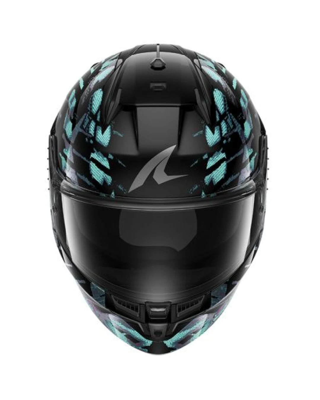 Каска SHARK D-SKWAL 3 REPTAIA BLACK/BLUE/PURPLE