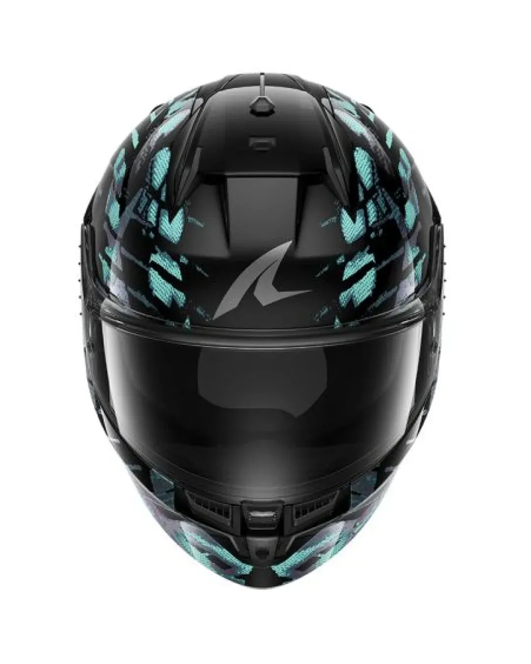 Каска SHARK D-SKWAL 3 REPTAIA BLACK/BLUE/PURPLE