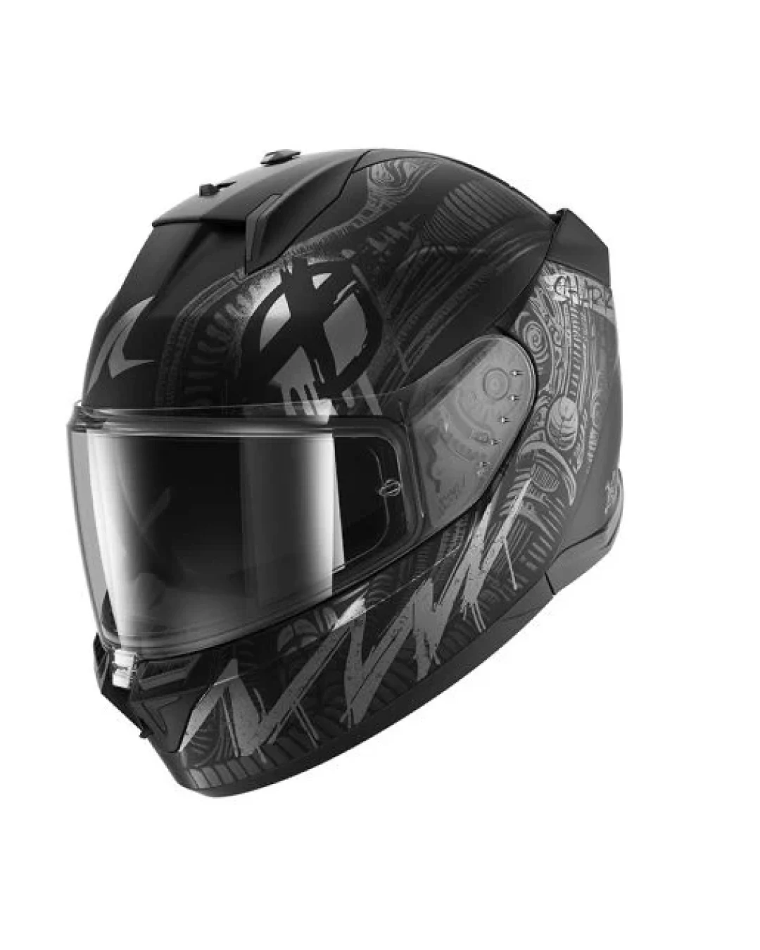 Каска SHARK D-SKWAL 3 SHIEVER MAT BLACK/GREY