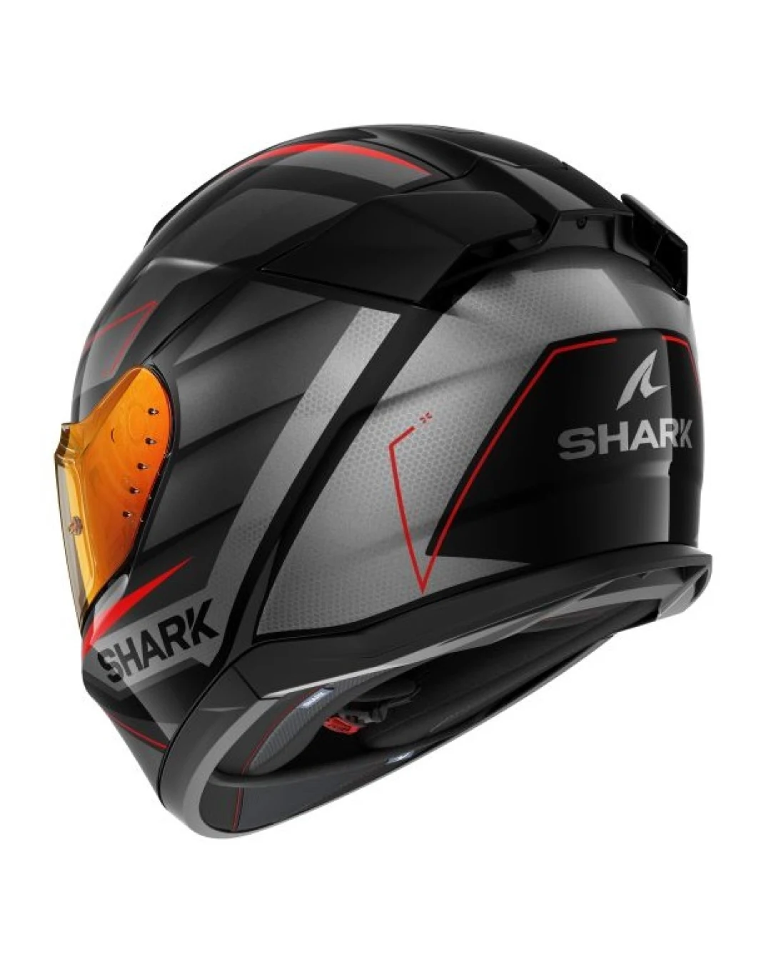 Каска SHARK D-SKWAL 3 SIZLER BLACK/GREY/RED