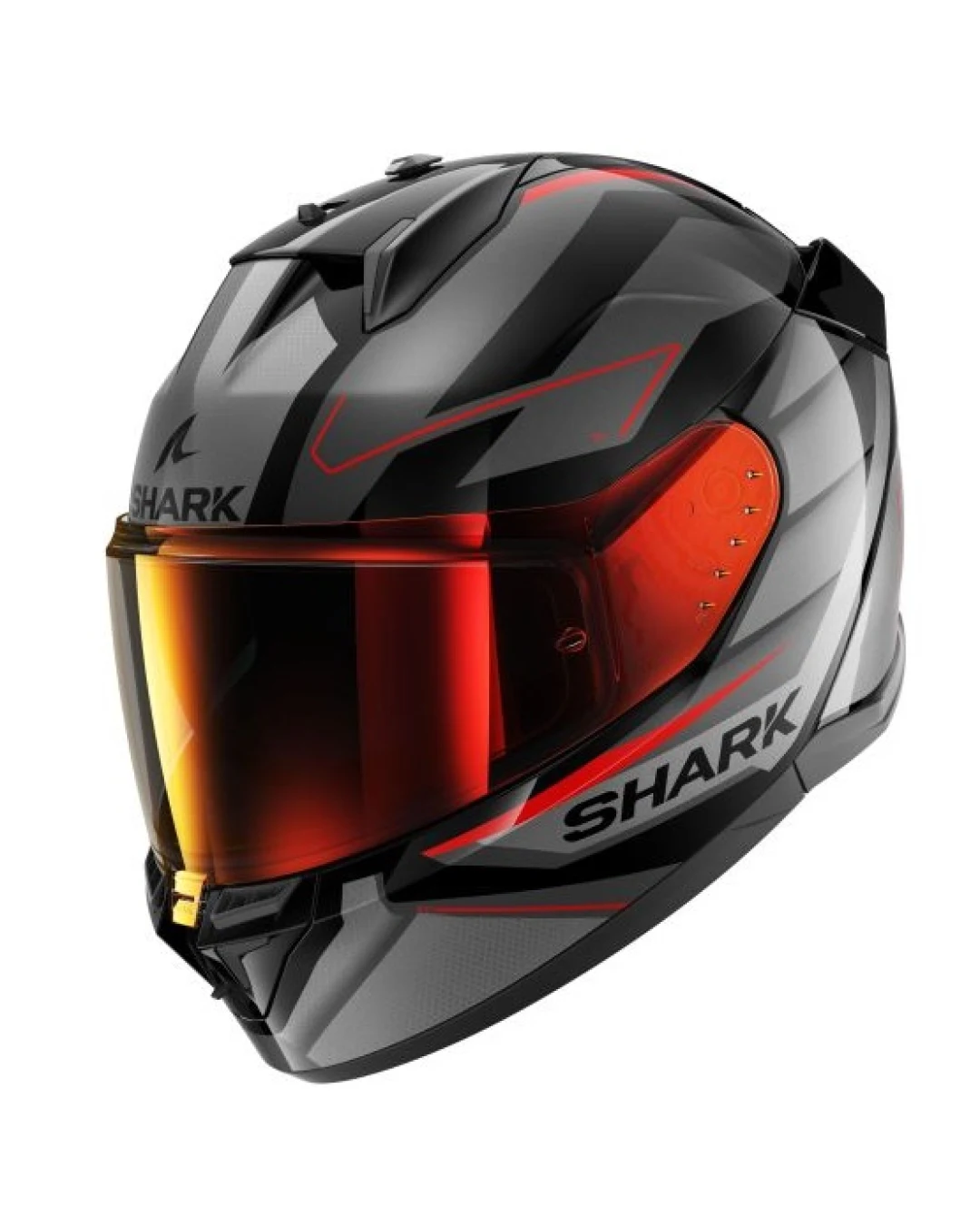 Каска SHARK D-SKWAL 3 SIZLER BLACK/GREY/RED