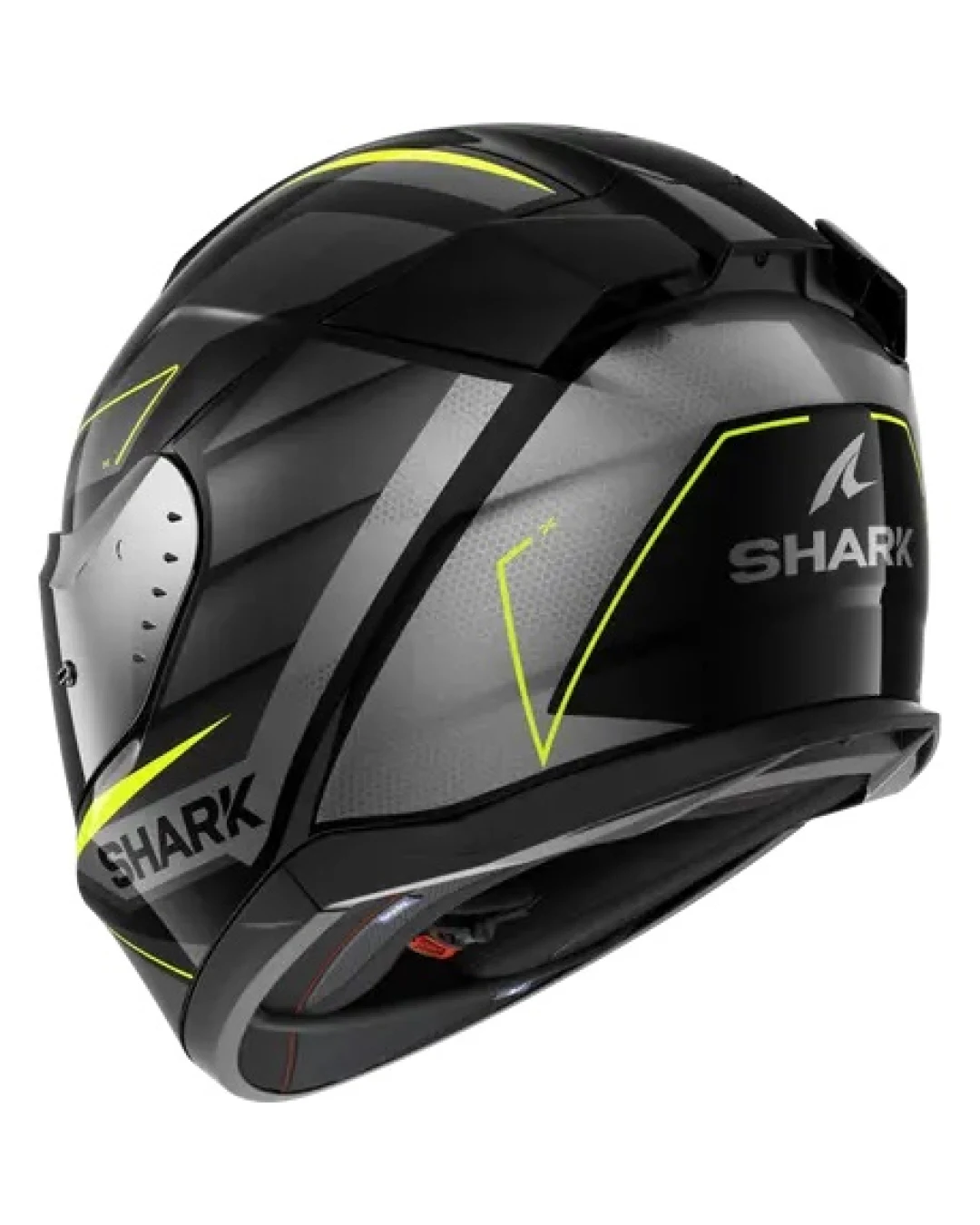 Каска SHARK D-SKWAL 3 SIZLER GLOSS BLACK/GREY/YELLOW FLUO