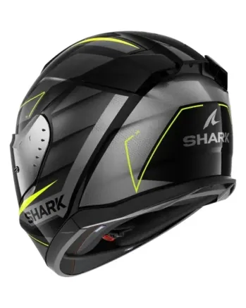Каска SHARK D-SKWAL 3 SIZLER GLOSS BLACK/GREY/YELLOW FLUO