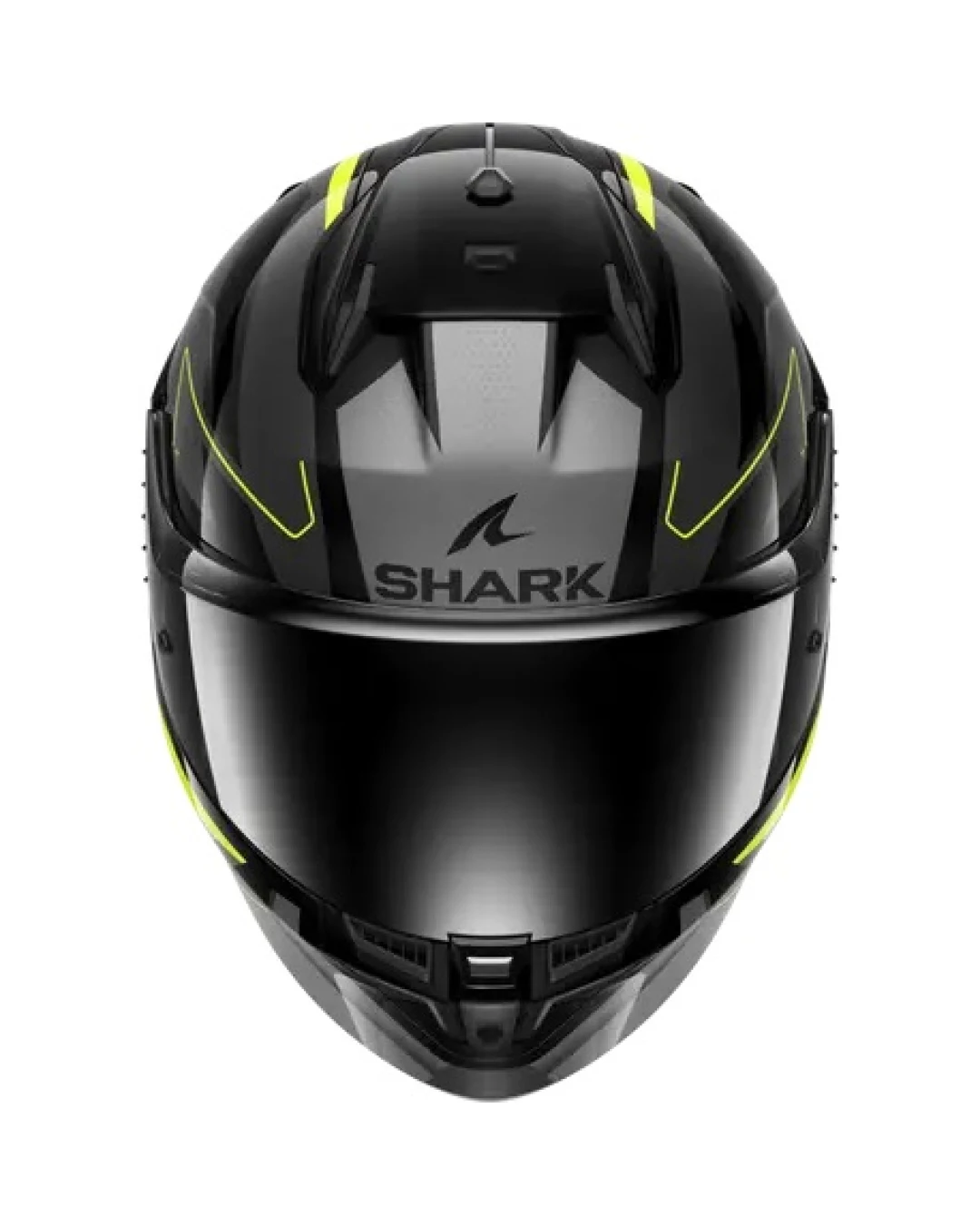 Каска SHARK D-SKWAL 3 SIZLER GLOSS BLACK/GREY/YELLOW FLUO