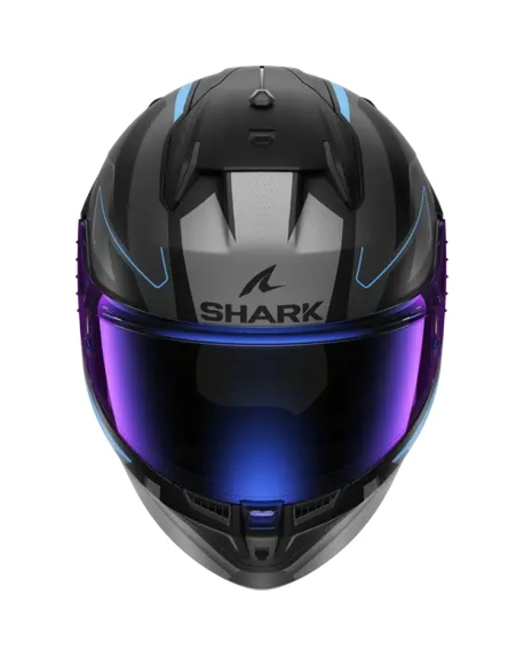 Каска SHARK D-SKWAL 3 SIZLER MATT BLACK/GREY/BLUE