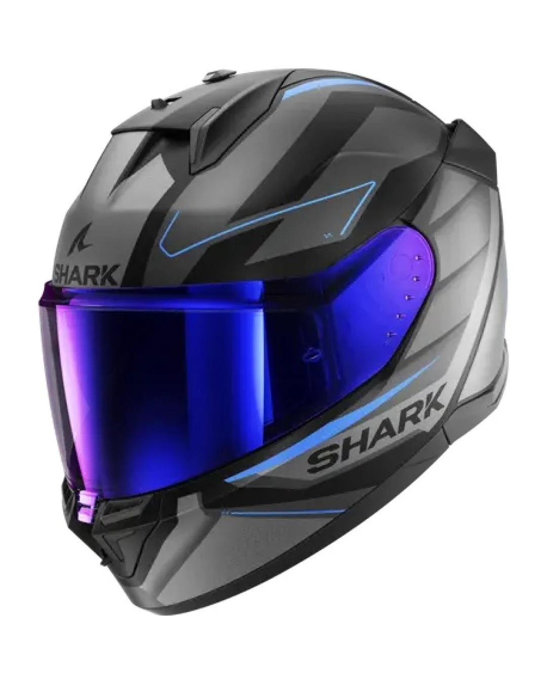 Каска SHARK D-SKWAL 3 SIZLER MATT BLACK/GREY/BLUE