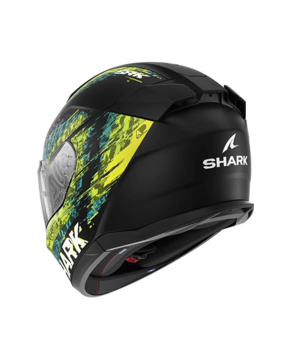 Каска SHARK D-SKWAL 3 SPEED-VIB BLACK/BLUE/YELLOW