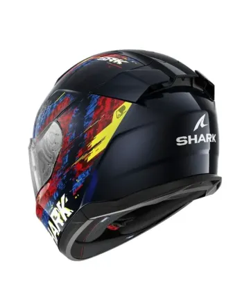 Каска SHARK D-SKWAL 3 SPEED-VIB BLUE/RED/YELLOW