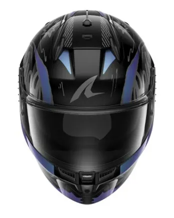 Каска SHARK D-SKWAL 3 STREETRUSH BLACK/BLUE/PURPLE