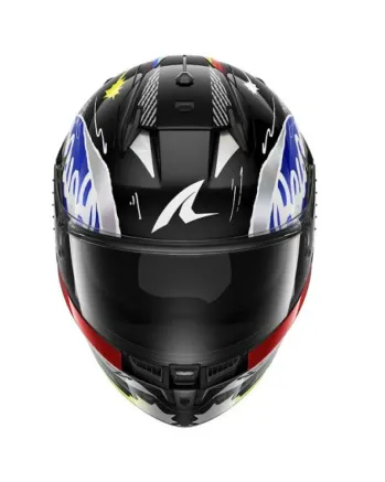 Каска SHARK D-SKWAL 3 STREETRUSH BLACK/BLUE/RED/WHITE