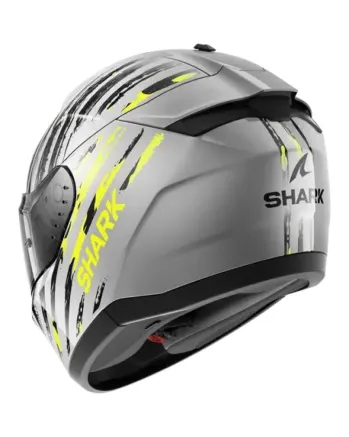 Каска SHARK RIDILL 2 ASSYA GLOSS GREY/BLACK/YELLOW FLUO