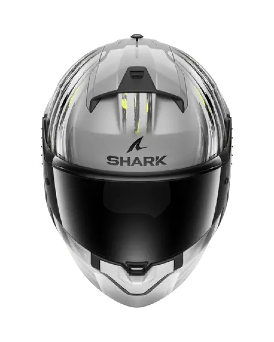 Каска SHARK RIDILL 2 ASSYA GLOSS GREY/BLACK/YELLOW FLUO