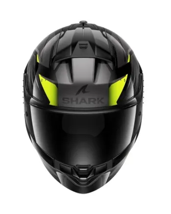 Каска SHARK RIDILL 2 BERSEK BLACK/GREY/YELLOW FLUO