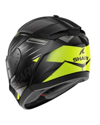 Каска SHARK RIDILL 2 BERSEK BLACK/GREY/YELLOW FLUO