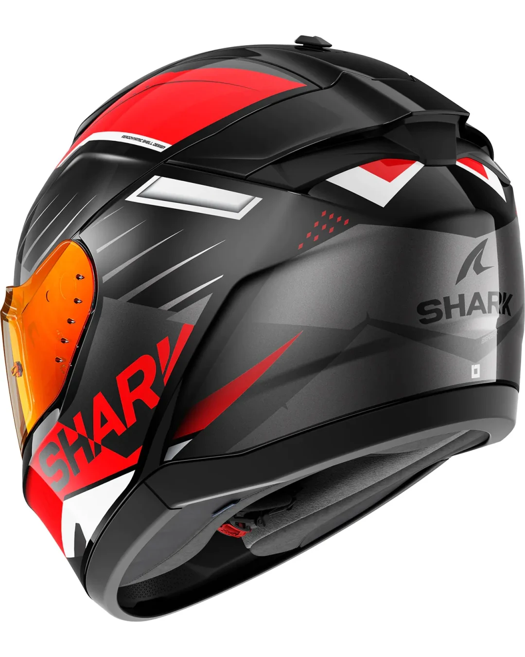 Каска SHARK RIDILL 2 BERSEK BLACK/WHITE/RED