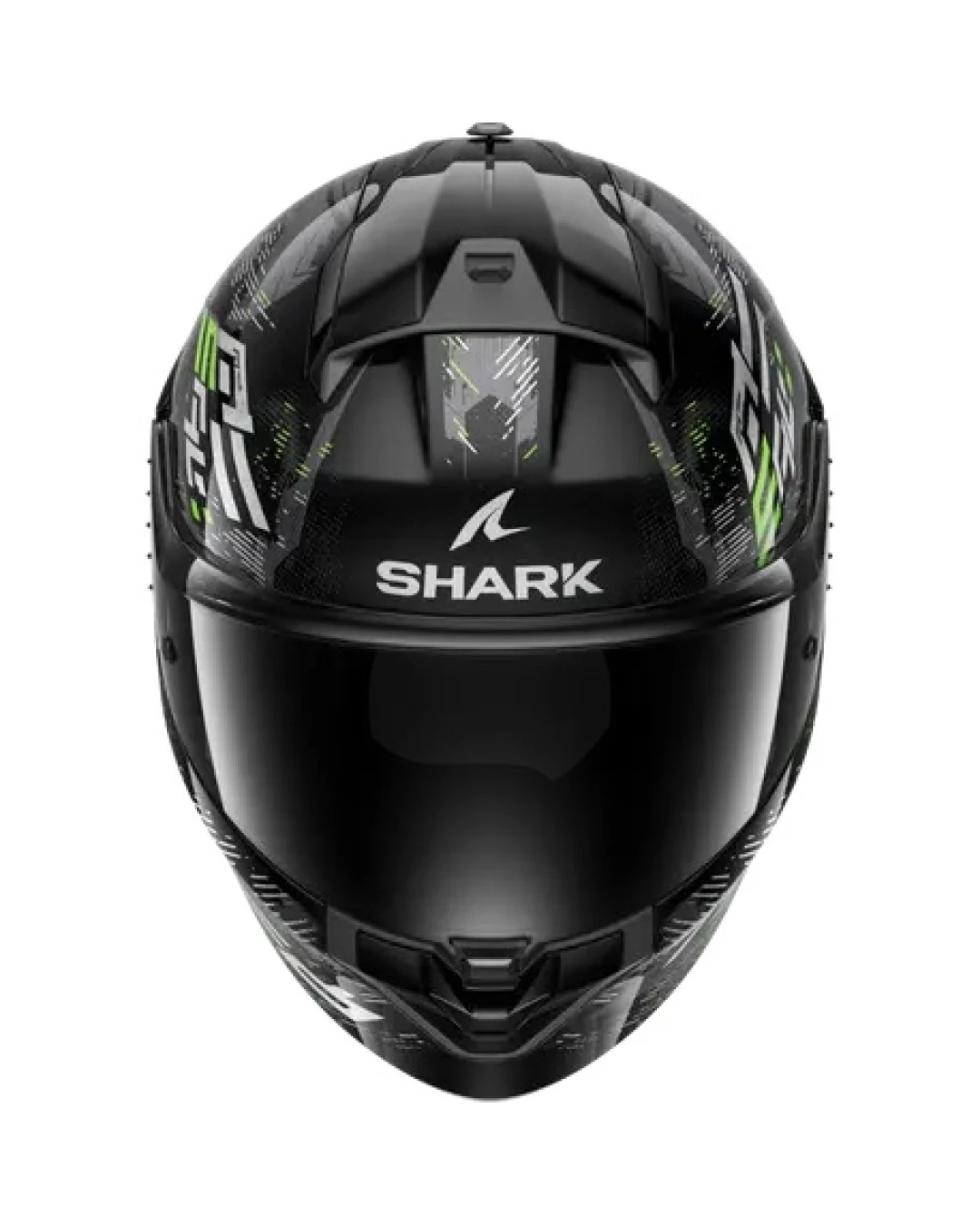 Каска SHARK RIDILL 2 MOLOKAI GLOSS BLACK/GRAY/GREEN