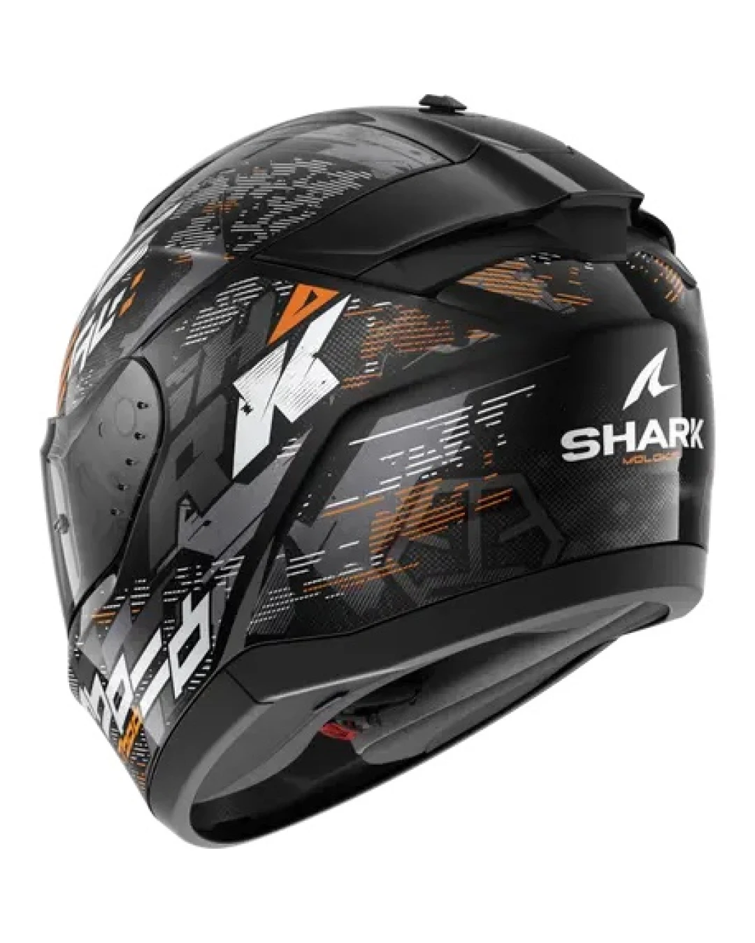 Каска SHARK RIDILL 2 MOLOKAI GLOSS BLACK/GRAY/ORANGE