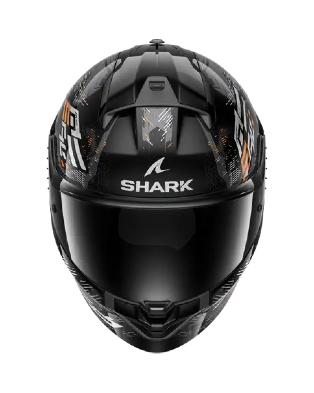Каска SHARK RIDILL 2 MOLOKAI GLOSS BLACK/GRAY/ORANGE