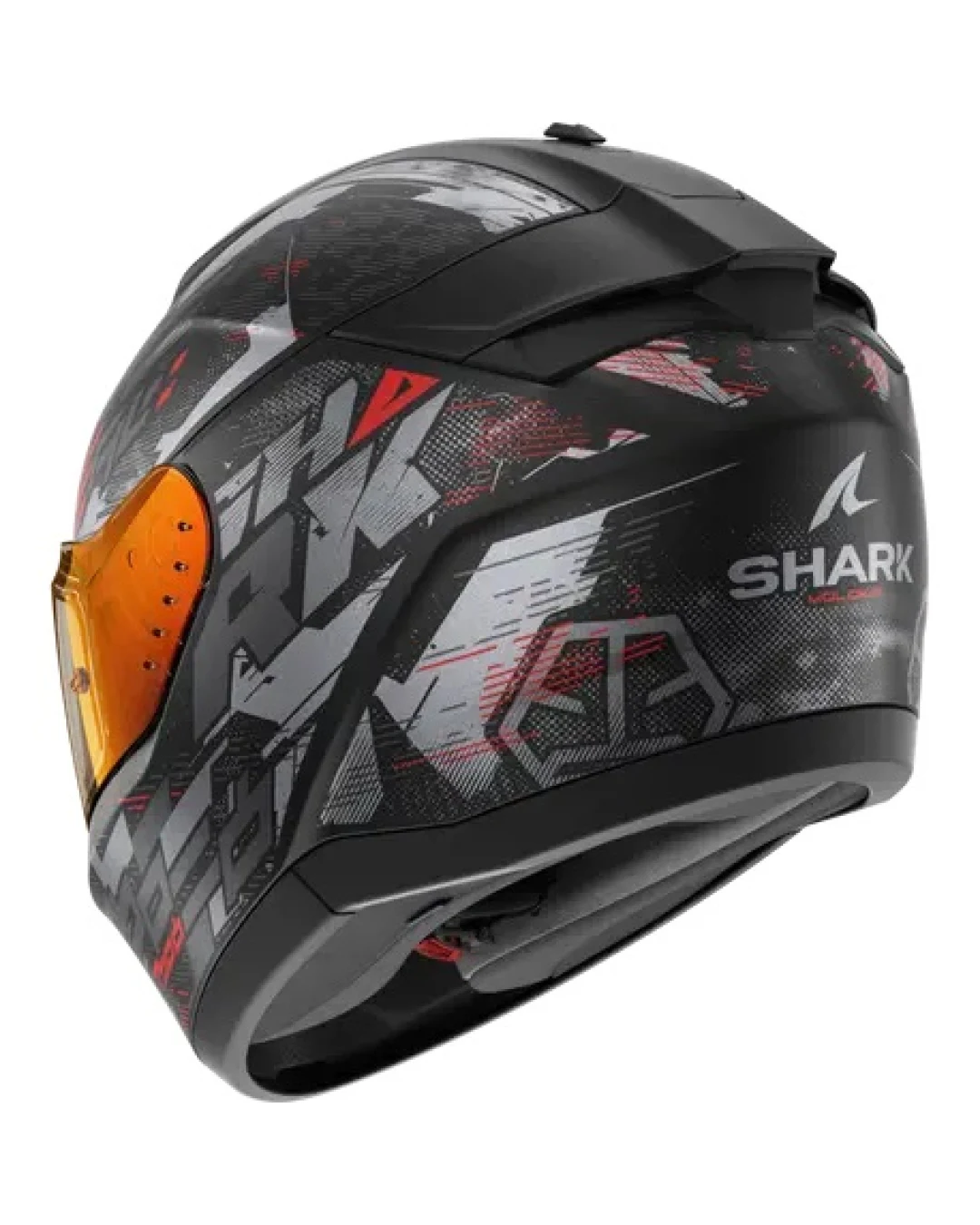Каска SHARK RIDILL 2 MOLOKAI MATT BLACK/GRAY/RED