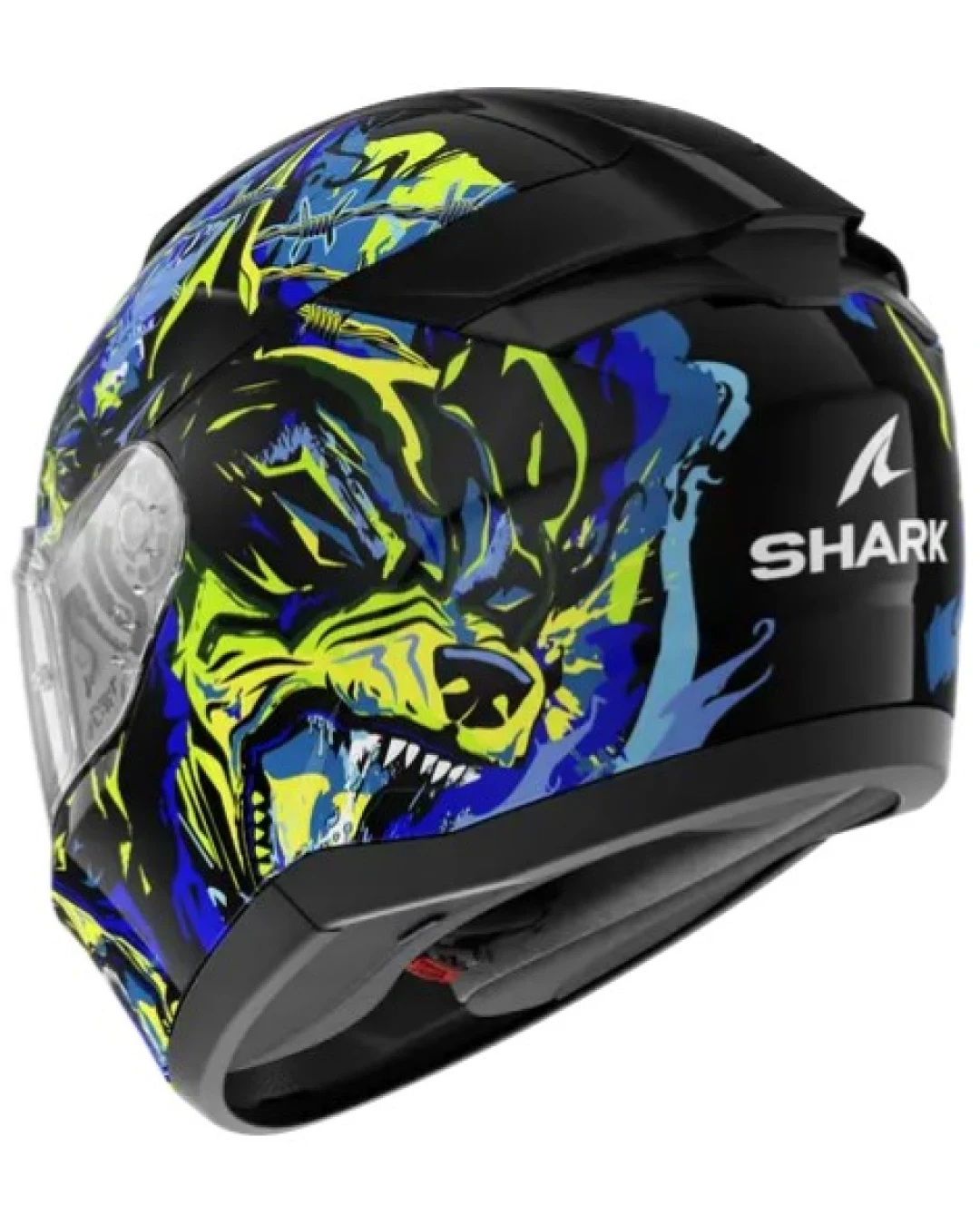 Каска SHARK RIDILL 2 RAGING BEAST Black Blue Green
