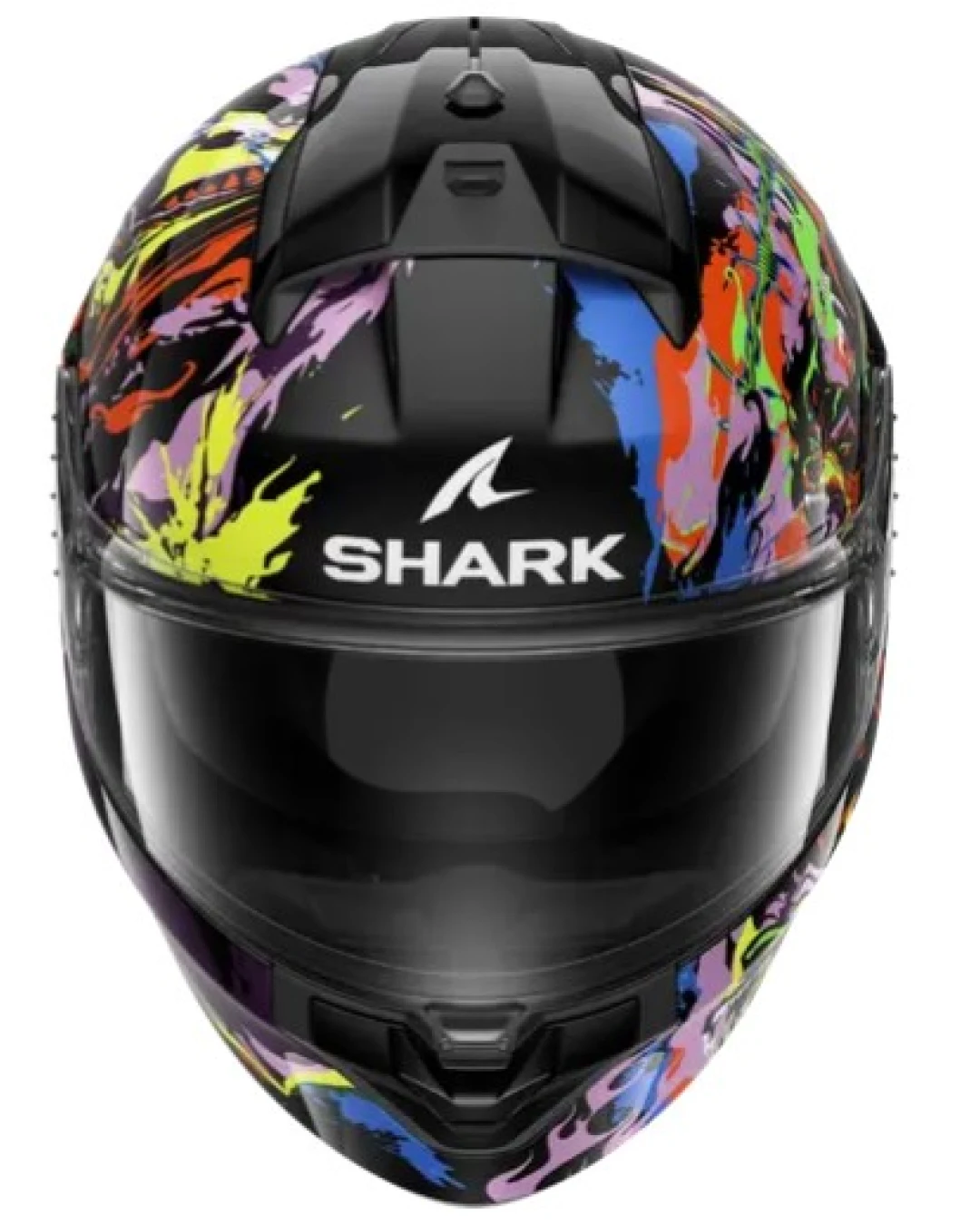Каска SHARK RIDILL 2 RAGING BEAST Black Violet Yellow