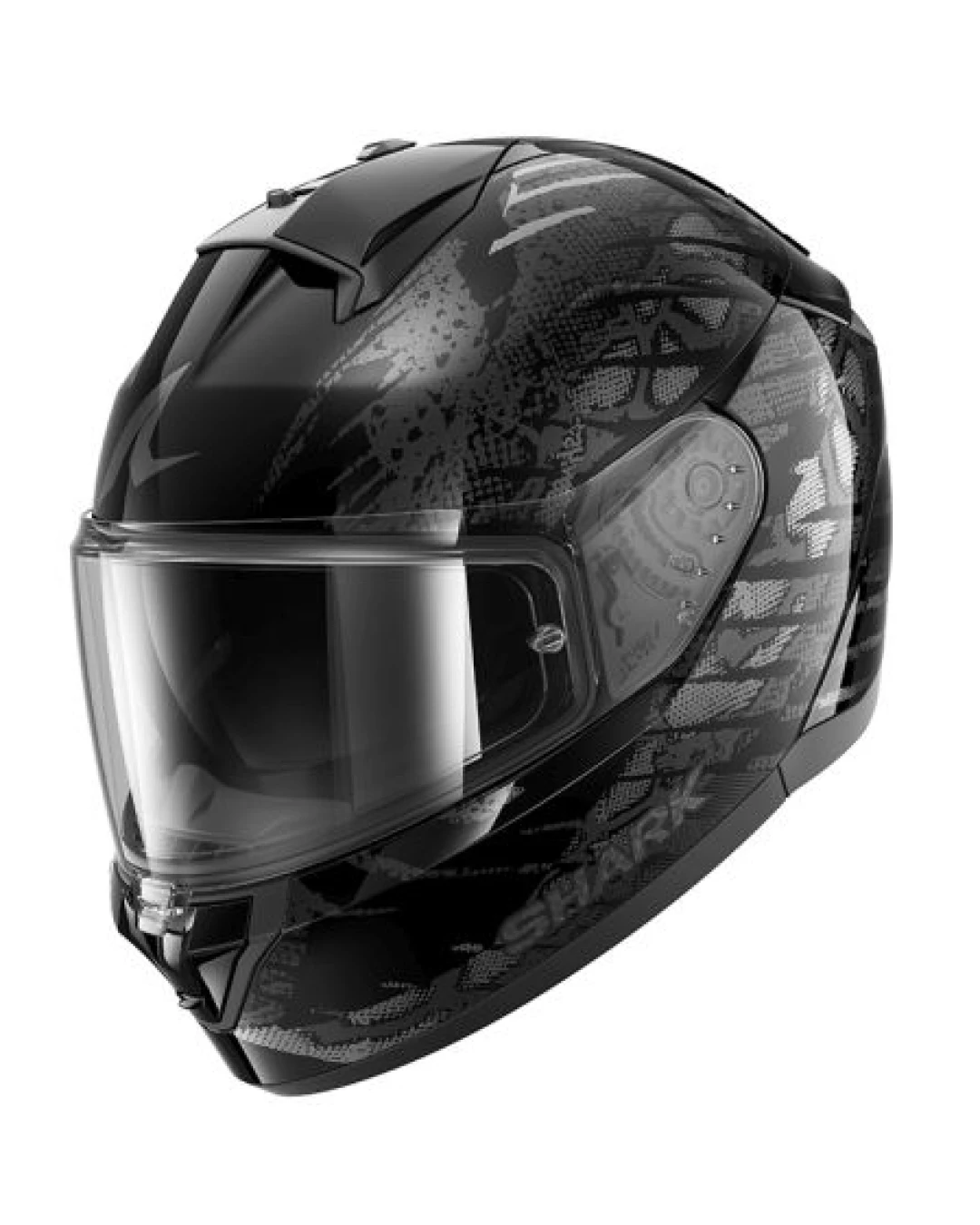 Каска SHARK RIDILL 2 REPTAIA BLACK/GREY