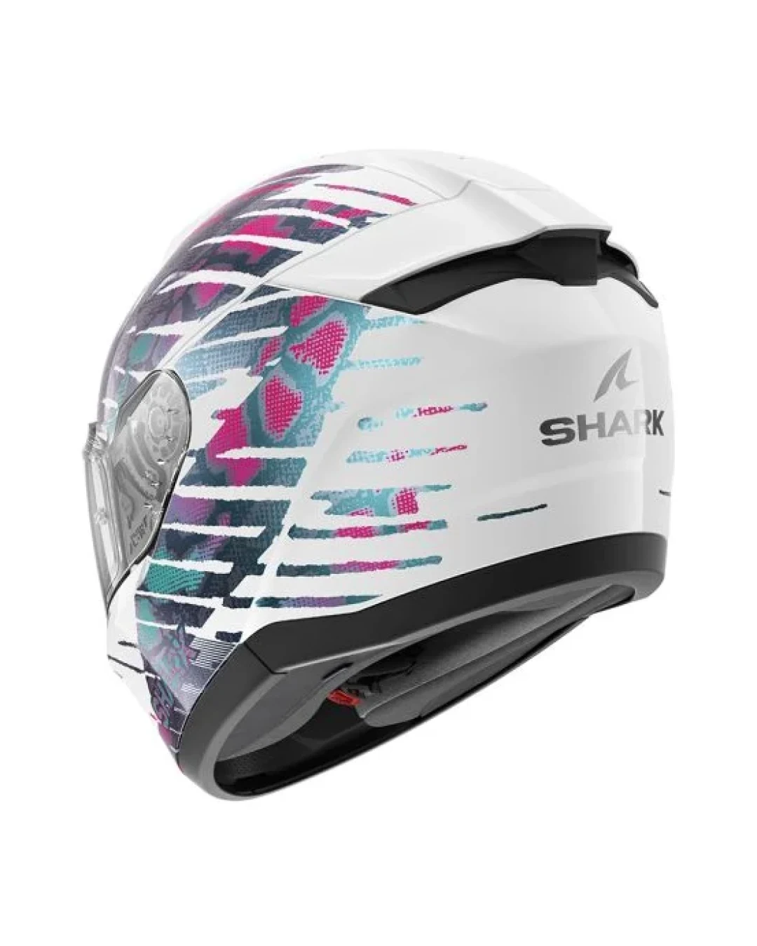 Каска SHARK RIDILL 2 REPTAIA BLUE/PURPLE/WHITE