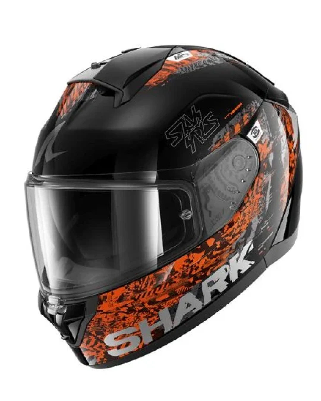 Каска SHARK RIDILL 2 SPEED-VIB MAT BLACK/ORANGE