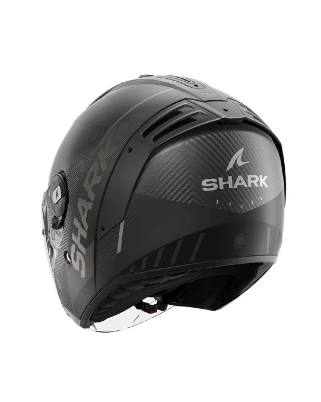 Каска SHARK RS JET CARBON SPEED TECH MAT BLACK/GREY