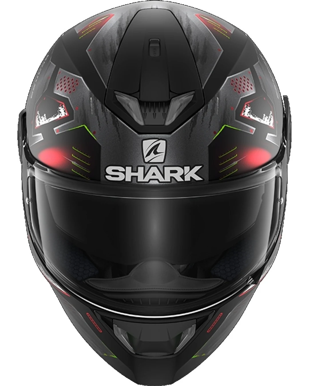 Каска SHARK SKWAL 2 VENGER BLACK/RED MATT