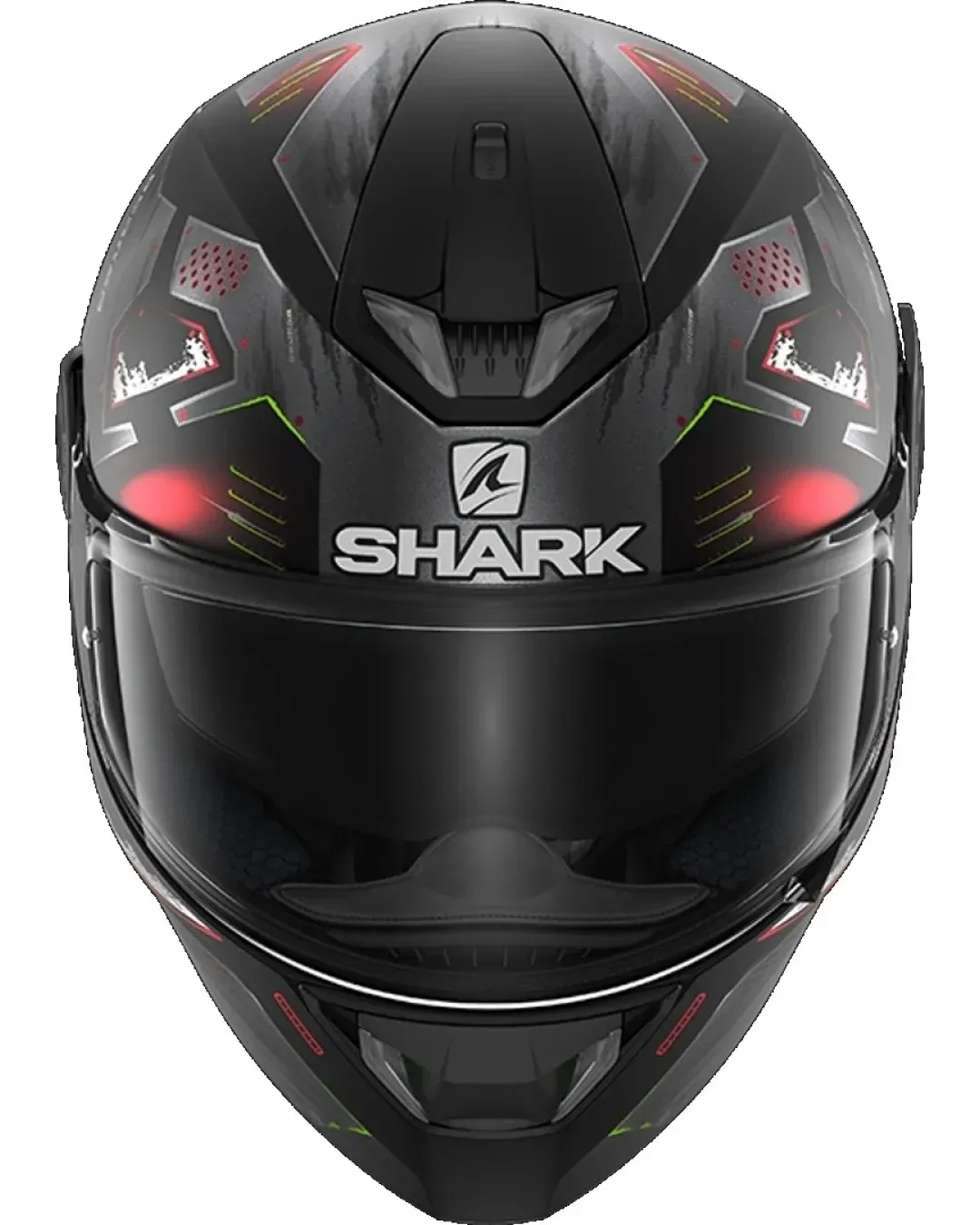 Каска SHARK SKWAL 2 VENGER BLACK/RED MATT